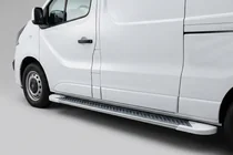 Opel Vivaro 2015-2019 Seitenschweller Allmond White (2 Stk., Aluminium) Foto 1