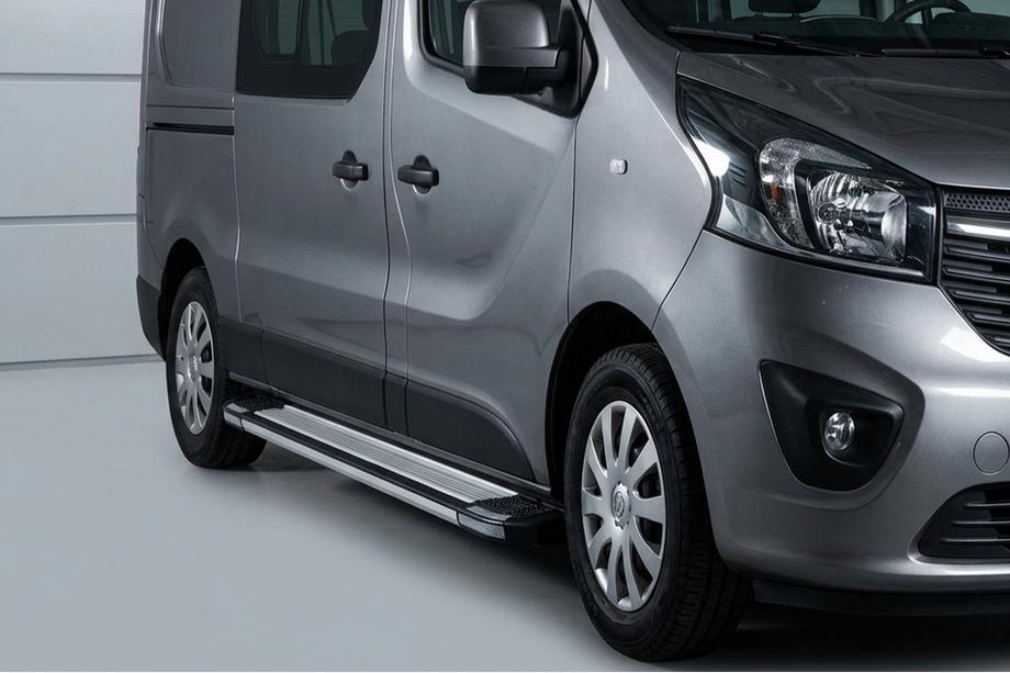 Renault Trafic 2015- Trittbretter Rainbow (2 Stk., Aluminium) Image