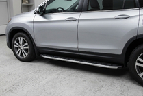 Honda Pilot 2015-2022 Seitenschweller Fullmond (2 Stk., Aluminium) Foto 2