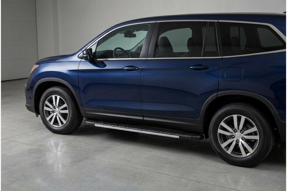 Honda Pilot 2015-2022 Trittbretter Bosphorus Grey (2 Stk., Aluminium) Image