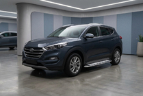 Hyundai Tucson TL 2016-2021 Seitenschweller Maydos V2 (2 Stk., Aluminium & Edelstahl) Foto 1