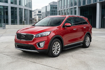 Kia Sorento III UM 2014-2020 Trittbretter Allmond Black (2 Stk., Aluminium) Foto 1