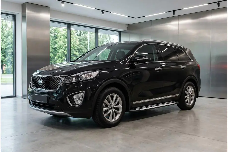 Kia Sorento III UM 2014-2020 Seitenschweller Sunrise (2 Stk., Aluminium) Image