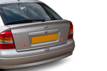 Opel Astra G classic 1998-2012 Kofferraumleiste Edelstahl OmsaLine - Italienischer Edelstahl Foto 1