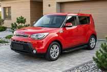 Kia Soul II 2013-2018 Trittbretter Allmond Black (2 Stk., Aluminium) Foto 1