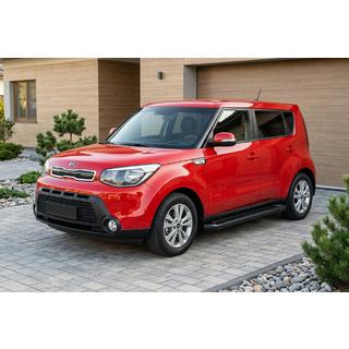Trittbretter Allmond Black (2 Stk., Aluminium) Kia Soul II 2013-2018 Foto 1