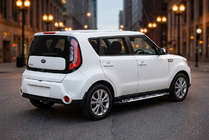 Kia Soul II 2013-2018 Seitenschweller Sunrise (2 Stk., Aluminium) Foto 1