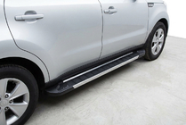 Kia Soul II 2013-2018 Seitenschweller RedLine V1 (2 Stk., Aluminium) Foto 1
