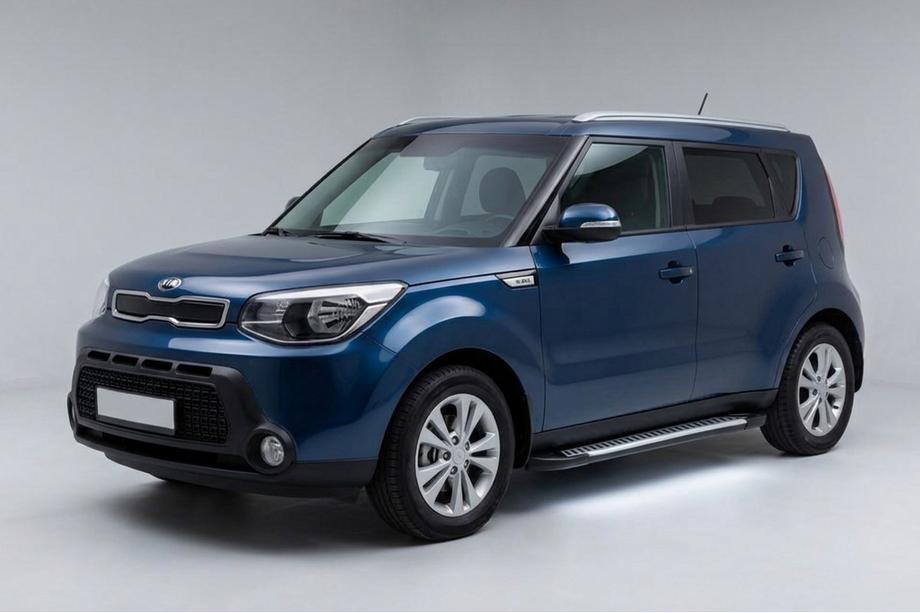 Kia Soul II 2013-2018 Seitenschweller Line (2 Stk., Aluminium) Image