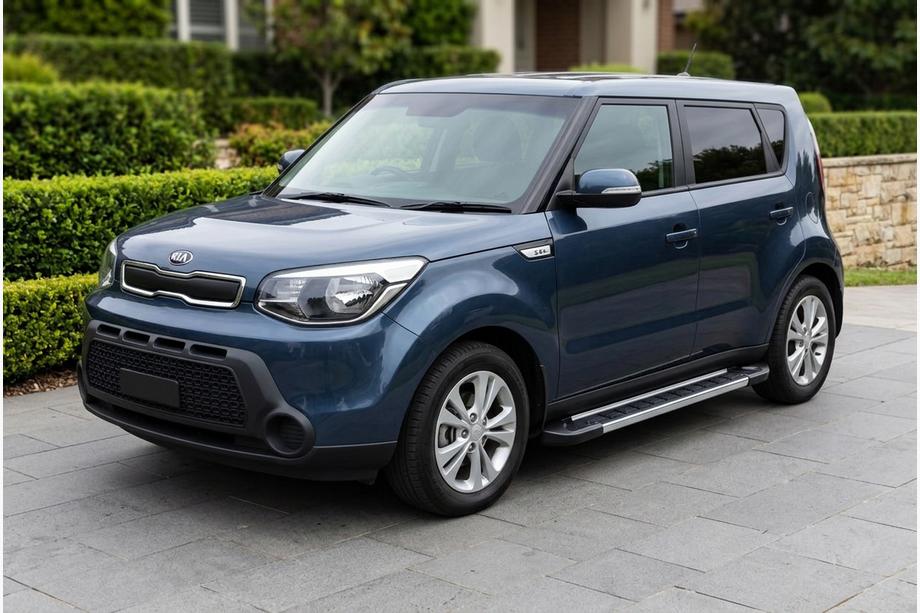 Kia Soul II 2013-2018 Trittbretter Duru (2 Stk., Aluminium) Image
