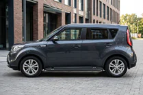 Kia Soul II 2013-2018 Seitenschweller RedLine Black (2 Stk., Aluminium) Foto 1