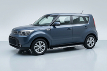 Kia Soul II 2013-2018 Trittbretter BlackLine (2 Stk, Aluminium) Foto 1