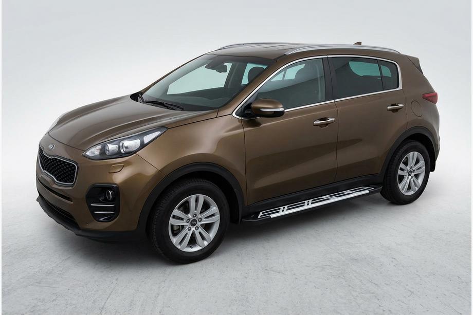 Kia Sportage 2015-2021 Seitenschweller Sunrise (2 Stk., Aluminium) Image