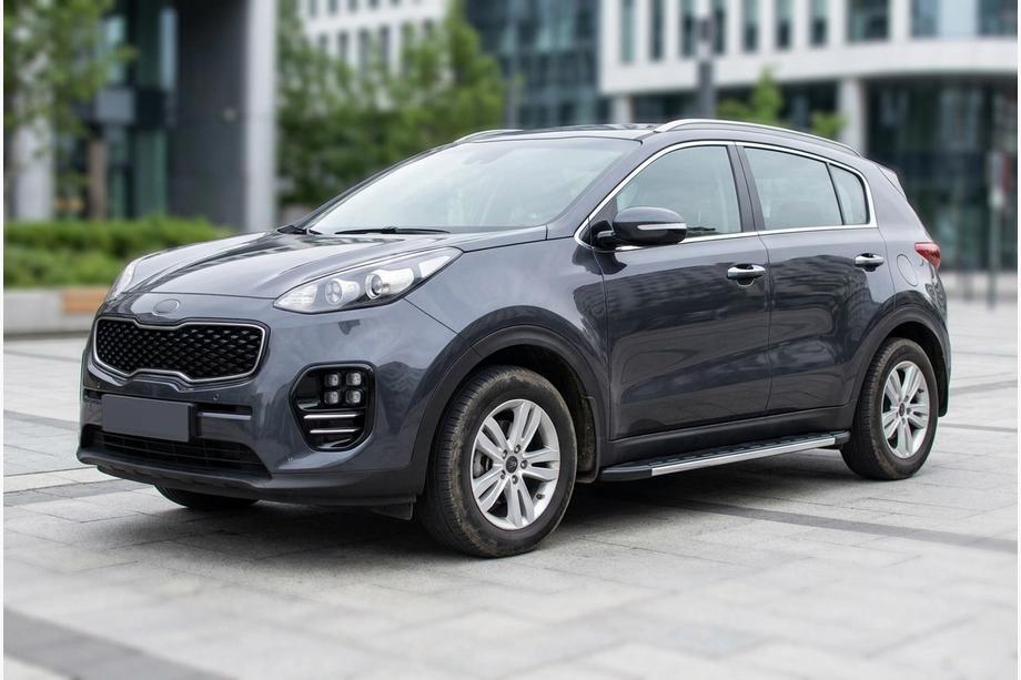 Kia Sportage 2015-2021 Trittbretter Duru (2 Stk., Aluminium) Image