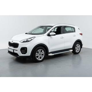 Seitenschweller Allmond White (2 Stk., Aluminium) Kia Sportage 2015-2021 Foto 1