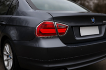 BMW 3 Series E90/E91 2005-2011 Chrom Blenden für Rückleuchten (2 Stk., Kunststoff) Foto 1