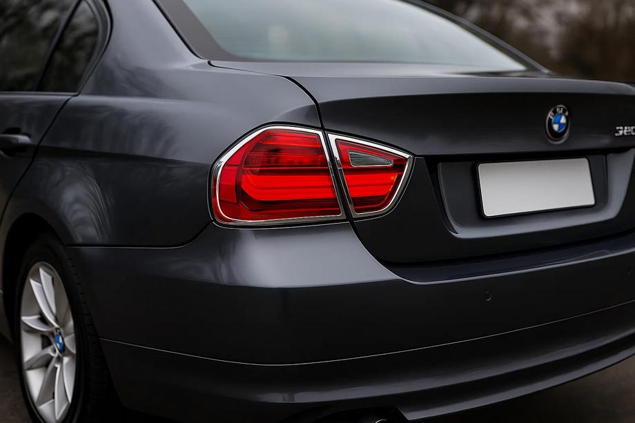 BMW 3 Series E90/E91 2005-2011 Chrom Blenden für Rückleuchten (2 Stk., Kunststoff) Image