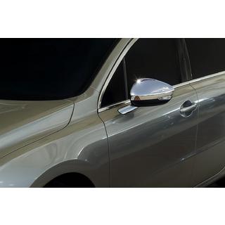 Spiegelabdeckungen (2 Stk, Edelstahl) Peugeot 508 2010-2018 Foto 3