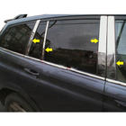SsangYong Kyron 2005-2014 Edelstahl Säulenabdeckungen Foto 1