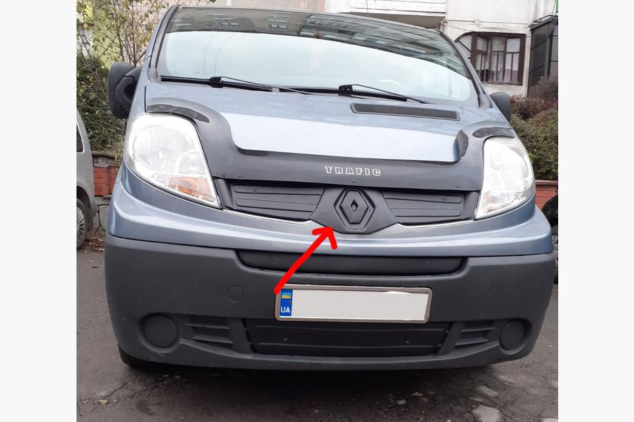 Renault Trafic 2001–2015 Winterabdeckung für Kühlergrill 2001-2007, Matt Image