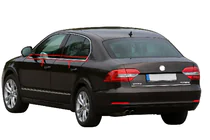 Skoda Superb 2009-2015 Fensterzierleisten Edelstahl (4 Stk) Foto 1