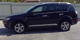 Mitsubishi Outlander 2006-2012 Fensterzierleisten Edelstahl (8 Stk) Foto 1