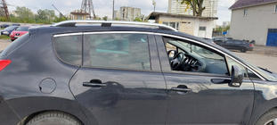 Peugeot 3008 2008-2016 Dachreling Skyport GREY Foto 1
