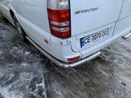 Volkswagen Crafter 2006-2016 Seitliche Rohre hinter dem Hinterrad, eckig (2 Stk., Edelstahl) Langversion Foto 11