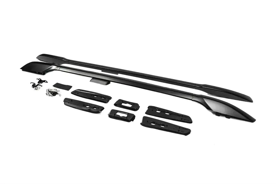 Toyota Land Cruiser Prado 150 2009-2023 Dachreling Originaldesign (Schwarz, 2 Stk) Image