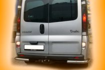 Renault Trafic 2001–2015 Hintere Eckschutzrohre AK003 (Edelstahl) Foto 3