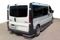 Nissan Primastar 2002-2014 Hintere Eckschutzrohre AK003 (Edelstahl) Foto 2