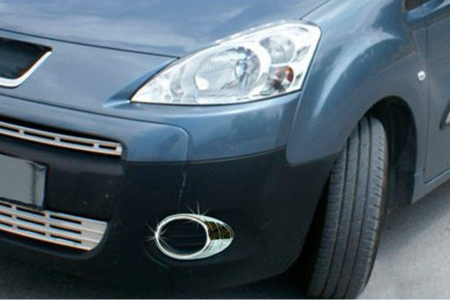 Citroen Berlingo 2008-2018 Scheinwerfer Blenden Nebelscheinwerfer 2008-2014 (2 Stk., Kunststoff) Foto 3