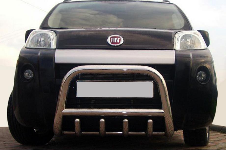 Citroen Nemo 2007-2017 Frontbügel QT006 (Edelstahl) Image
