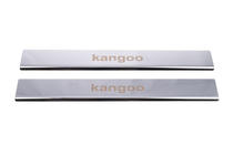 Renault Kangoo 1998-2008 Einstiegsleisten Carmos V1 Edelstahl Foto 3