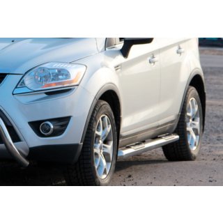 Seitliche Rohre gerade (2 Stk., Edelstahl) Ford Kuga 2008-2013 Foto 1