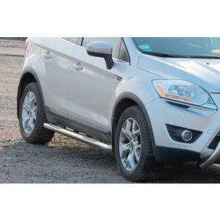 Seitliche Rohre gerade (2 Stk., Edelstahl) Ford Kuga 2008-2013 Foto 2