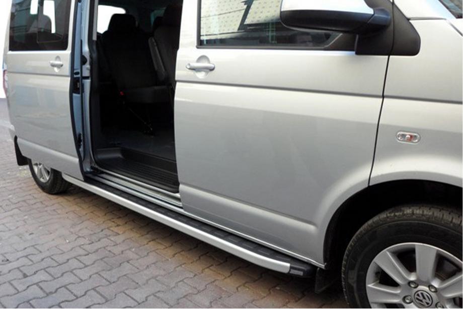 Volkswagen T4 Caravelle/Multivan 1990–2003 Seitenschweller Fullmond (2 Stk., Alu) Langer Radstand Image