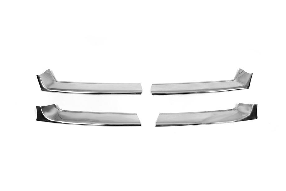 Volkswagen Golf 5 2003-2009 Breite Kühlergrill Blenden (4 Stk, Edelstahl) Image