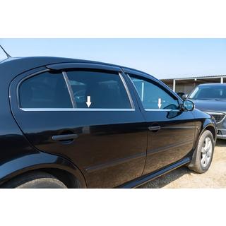 Fensterzierleisten Edelstahl (4 Stk) Skoda Octavia II A5 2006-2010 Foto 1