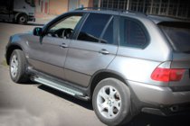 BMW X5 E53 1999–2006 Trittbretter Allmond Grey (2 Stk, Alu) Foto 4