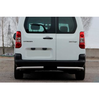 Hintere Eckschutz AK-003 (Edelstahl) Peugeot Partner Tepee 2008-2018 Foto 1