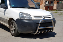 Peugeot Partner 1996-2008 Frontbügel WT003 (Edelstahl) 51 mm Foto 3
