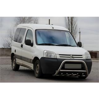 Frontbügel WT003 (Edelstahl) Peugeot Partner 1996-2008 Foto 1