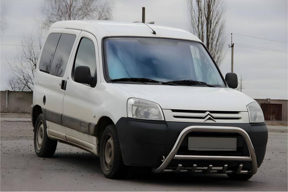 Peugeot Partner 1996-2008 Frontbügel WT003 (Edelstahl) 51 mm Image