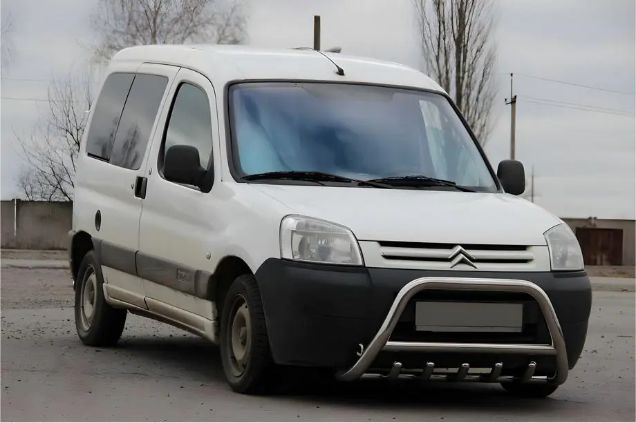 Peugeot Partner 1996-2008 Frontbügel WT003 (Edelstahl) Image