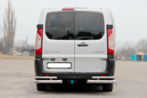 Citroen Jumpy 2007–2017 Hintere Eckschutz Double (2 Stk., Edelstahl) Foto 3