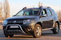 Dacia Duster 2008-2018 Frontbügel WT002 (Edelstahl) Foto 5