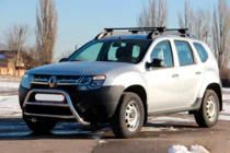 Renault Duster 2008–2017 Frontbügel WT022 Edelstahl Foto 2