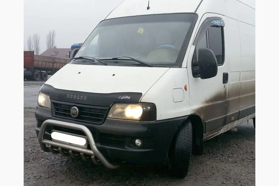 Fiat Ducato 1995-2006 Frontbügel WT003 (Edelstahl) Image