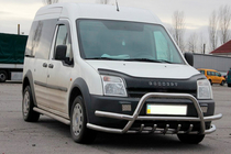 Ford Connect 2002–2006 Frontbügel mit Doppelstreben WT004-Plus (Edelstahl) Foto 3